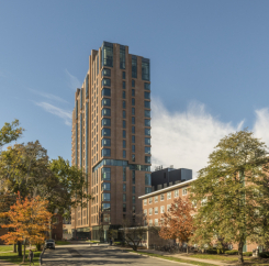 New Residence Hall next to Saint Ann Hall