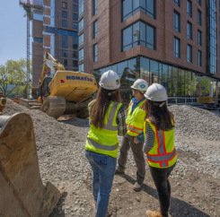 Northstar employeess on site