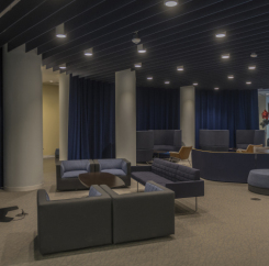 Common area lounge seating