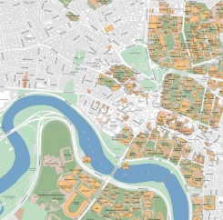 Map of Harvard Housing properties