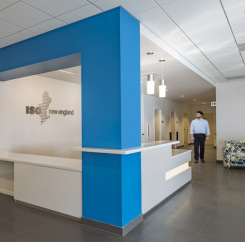 Reception area