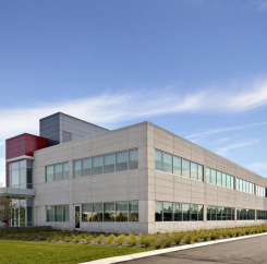 Rear of building