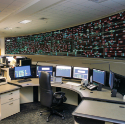 Charts display important information in real time