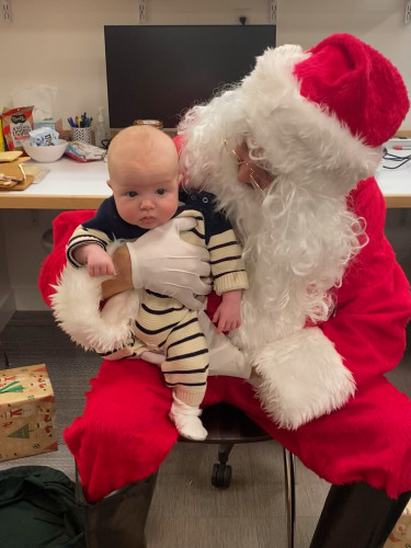 Northstar's Santa at the Kids Holiday Party 2021
