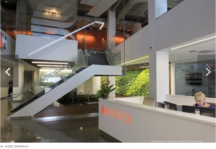 Kronos completes Phase 1 of their 500,000 square foot headquarters in Lowell!