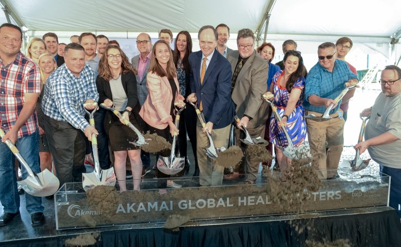 Northstar celebrates groundbreaking with partner Akamai Technologies