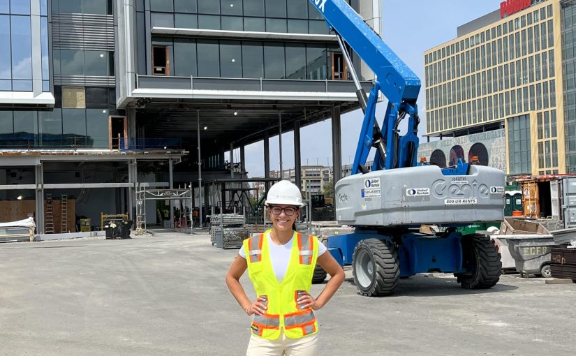 A conversation with our CREST Intern, Olivia Pedro: Her View from the Construction Site