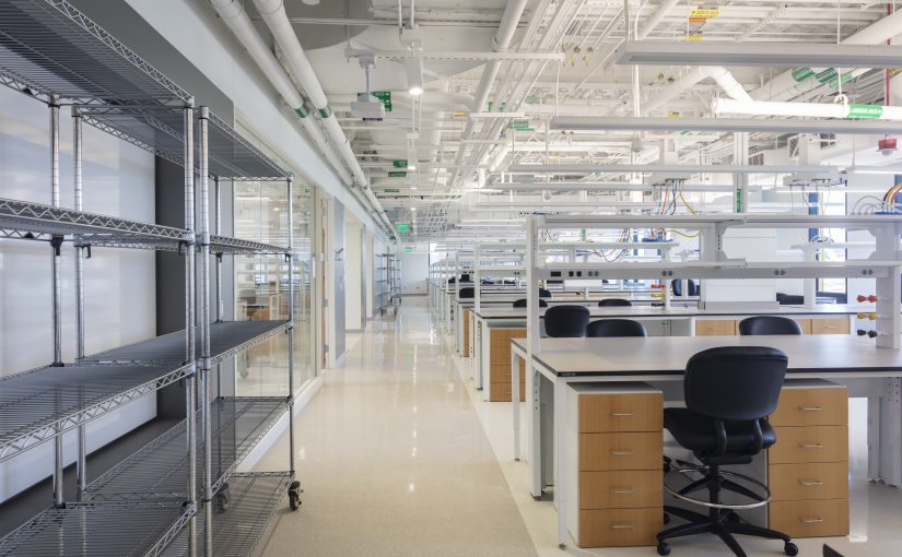 Navigating Logistical Challenges in Occupied Lab Construction