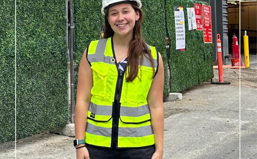 A Conversation with our Intern, Ciara Donlan: Her View from the Construction Site